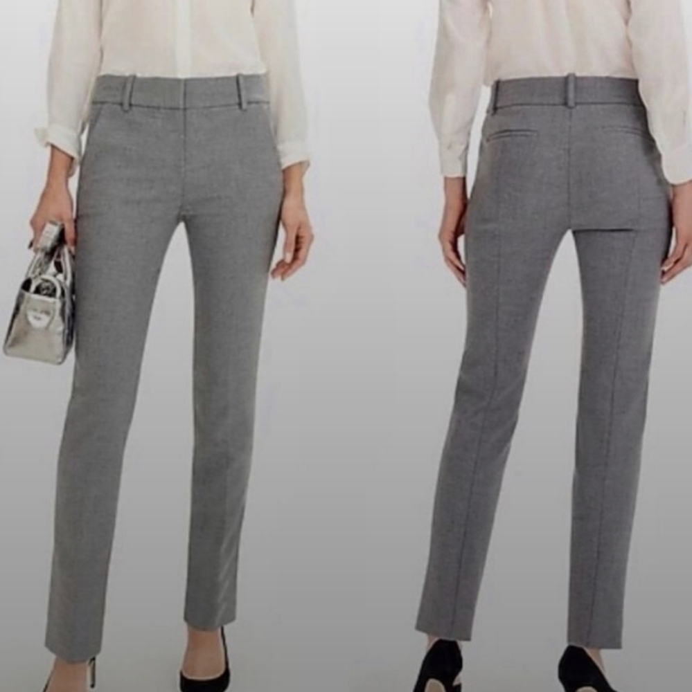 J. Crew 365 Gray Cameron Pants - Picture 2 of 7